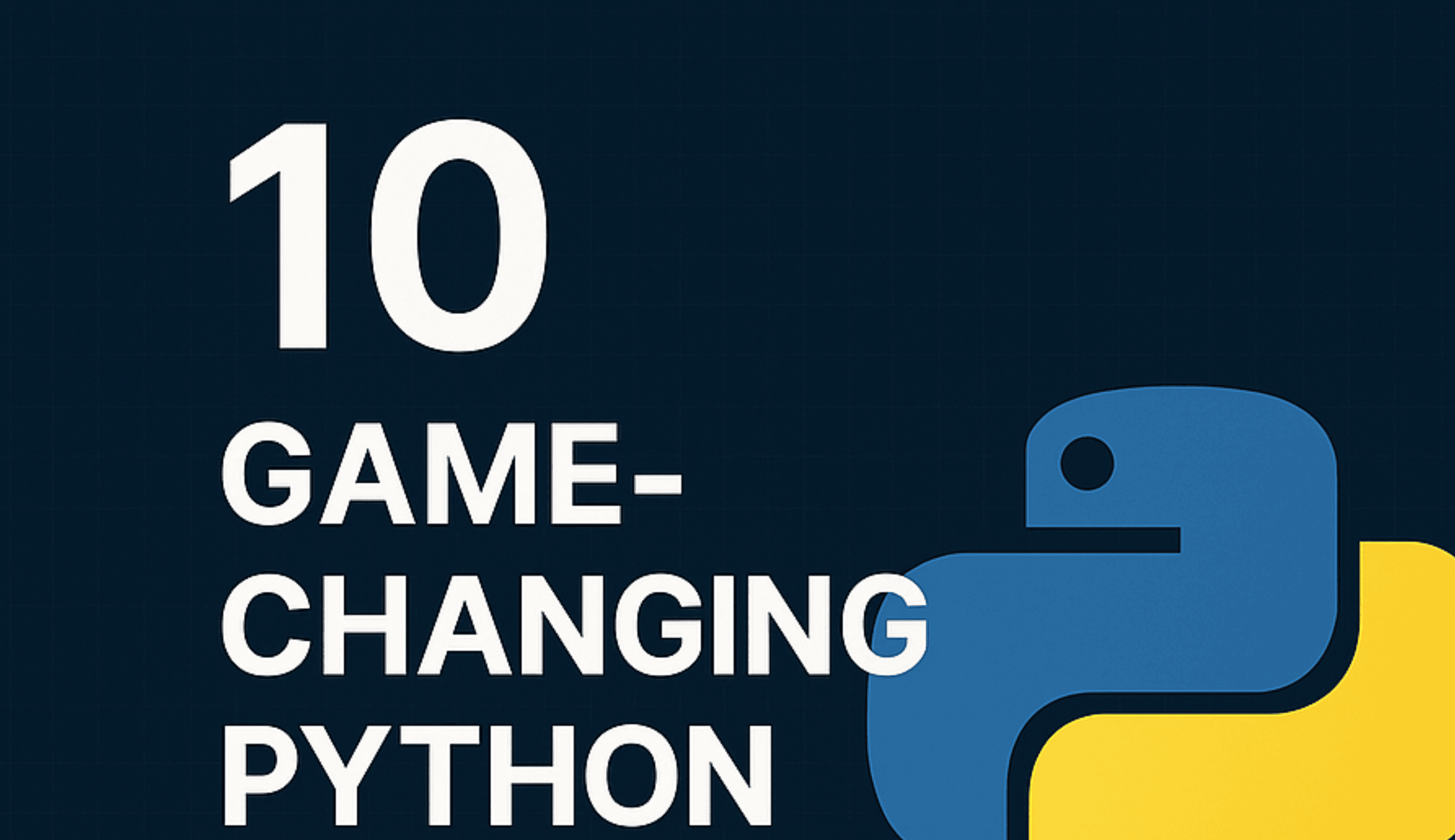 10 Game-Changing Python Tools Every Developer Should Use in 2025