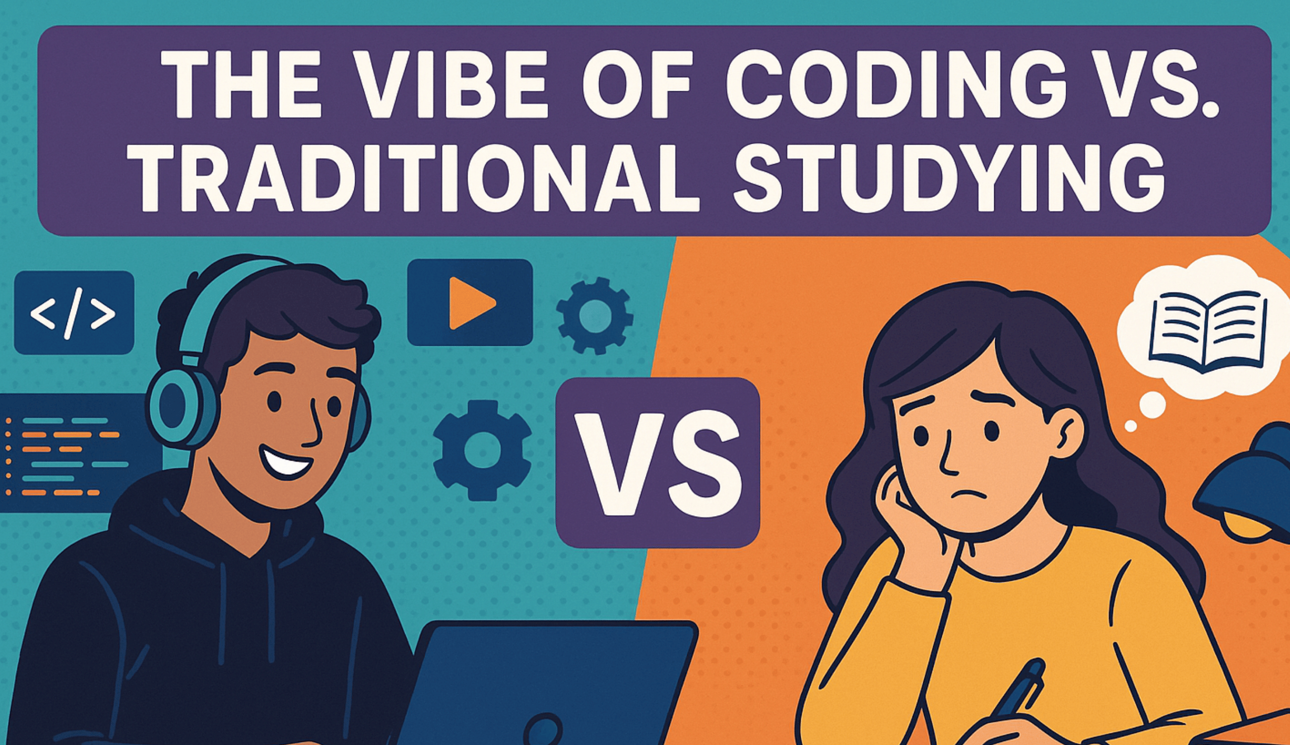 The Vibe of Coding vs. Traditional Studying: A Battle of Brains & Passion